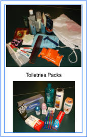 Toiletries Packs